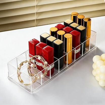 Makeup Organizer, Desk & Drawer Cosmetic Holder, Easy Access - Image 4