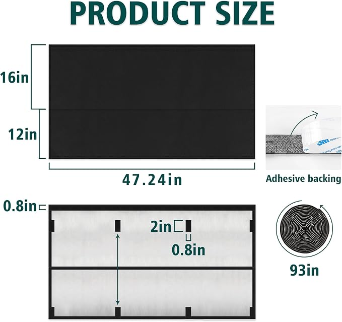 48" Under Desk Privacy Panel - Image 2