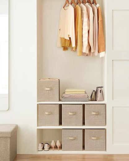 SONGMICS Storage Cubes, 11-Inch Non-Woven Fabric Bins - Image 2