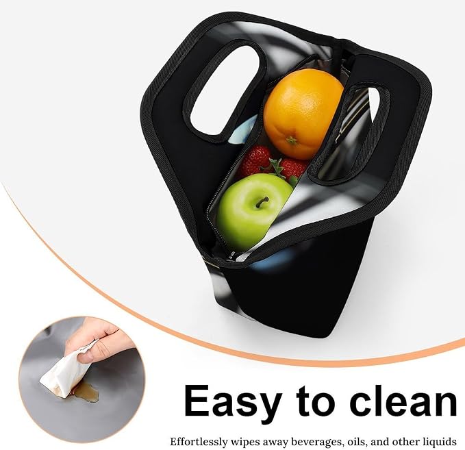 Darts Arrows Lunch Bag Cooler Bag Tote Bags | Reusable Portable Lunch Box - Image 3
