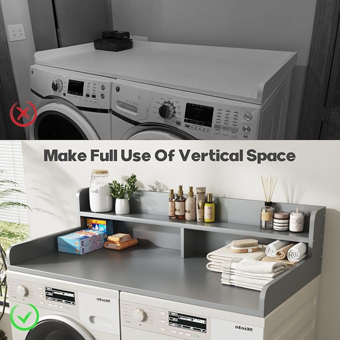 2-Tier Washer and Dryer Countertop - Image 7