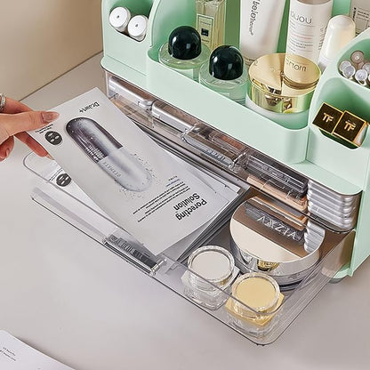 Makeup Organizer with Drawers for Vanity, Bathroom Countertop Organizer with - Image 5