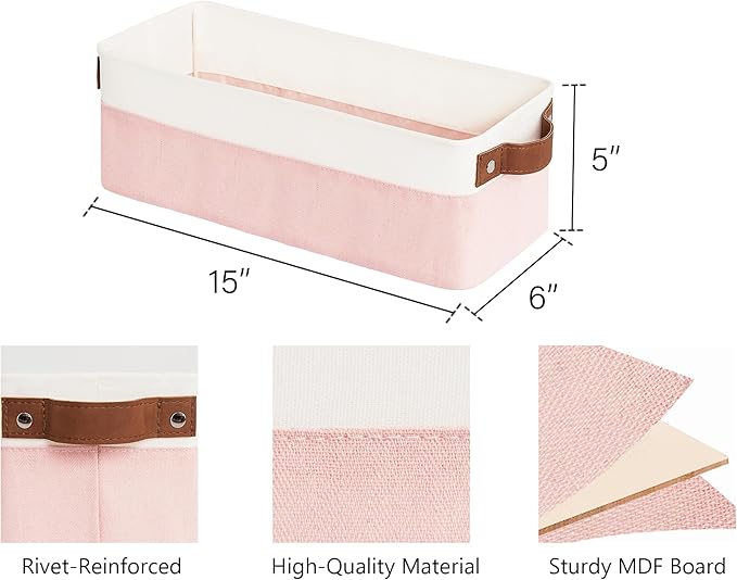 StorageWorks Narrow Storage Bins, Small Basket - Image 2