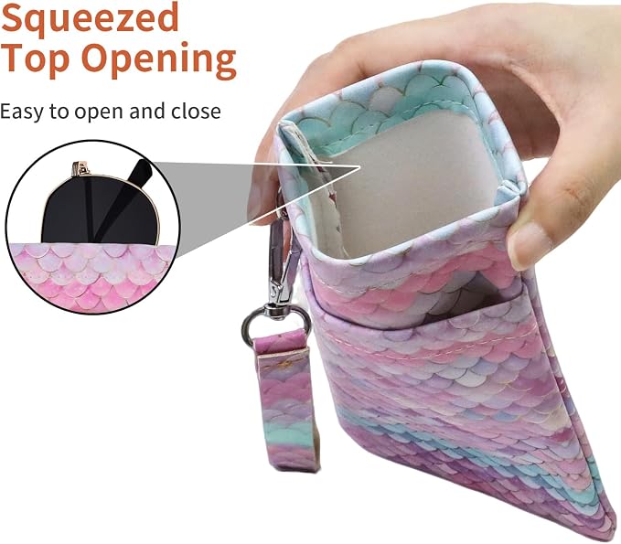 Double Eyeglass Case Soft Dual Glasses Case - Image 4