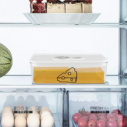 Cheese Container for Refrigerator, Cream Cheeses Storage Box, Cheese Keeper - Image 4