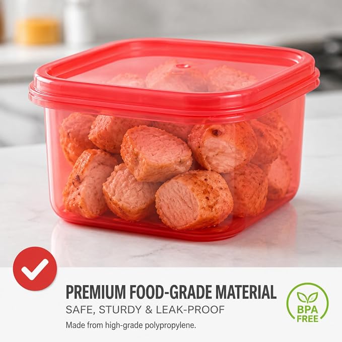FIXBODY 7PCS Portion Control Containers, Color-Coded Labeled, 21 Day Lose - Image 5