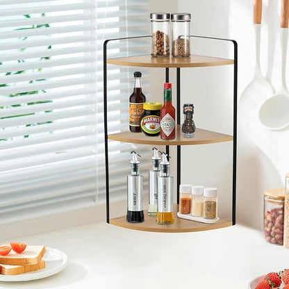 3 Tier Corner Bathroom Counter Organizer, Countertop Organizer, Vanity - Image 5