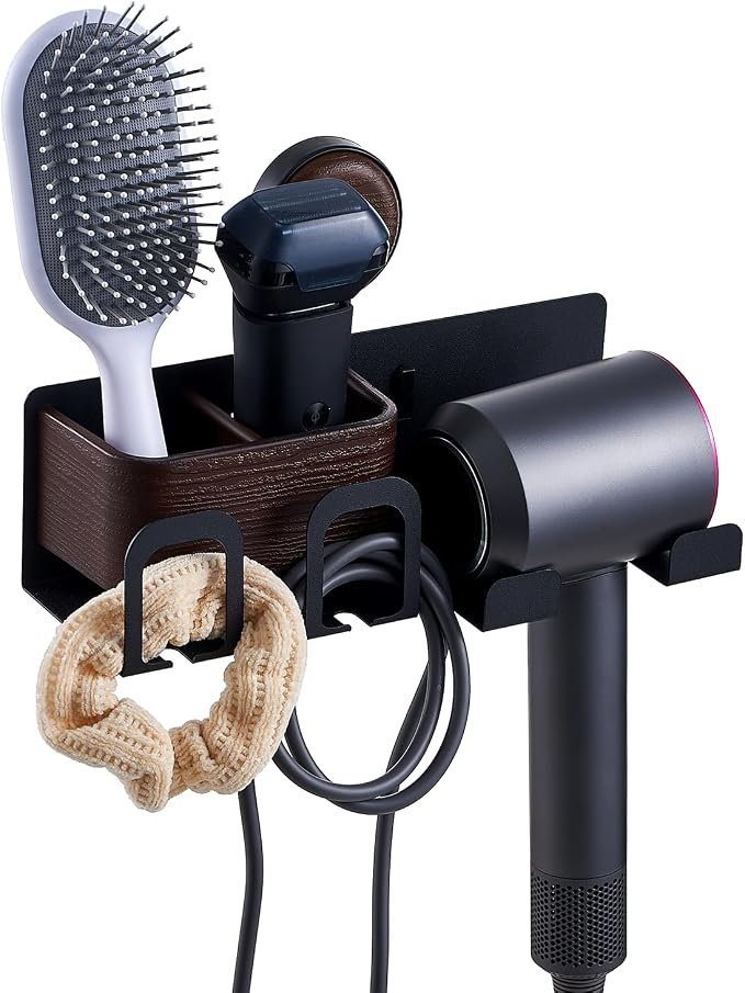 Hair Dryer Holder Wall Mount by UFORU
