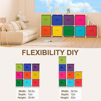 Briwooody 9 Cube Storage Organizer Bins - Image 3