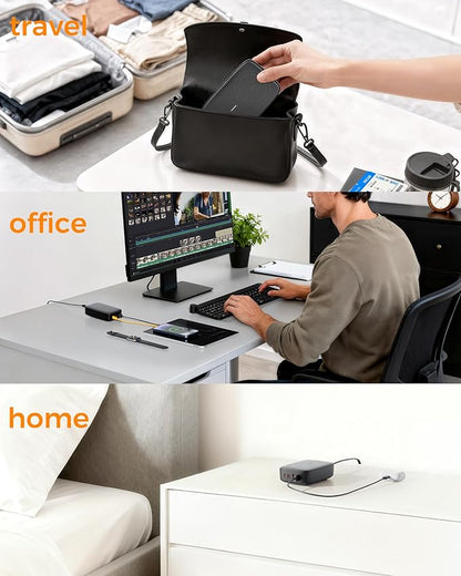 TESSAN 65W 6-in-1 Multi-Port Charging Station - Image 6