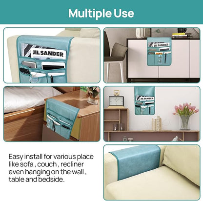 Teniux Remote Control Holder GRS Certified Armrest Organizer - Image 5
