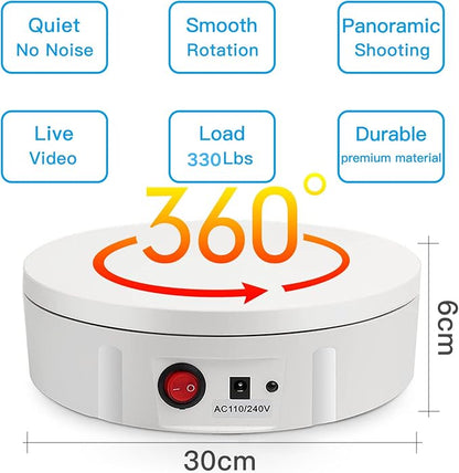 JAYEGT Motorized Rotating Display Stand, 350Lbs Load，360 Degree Electric - Image 8