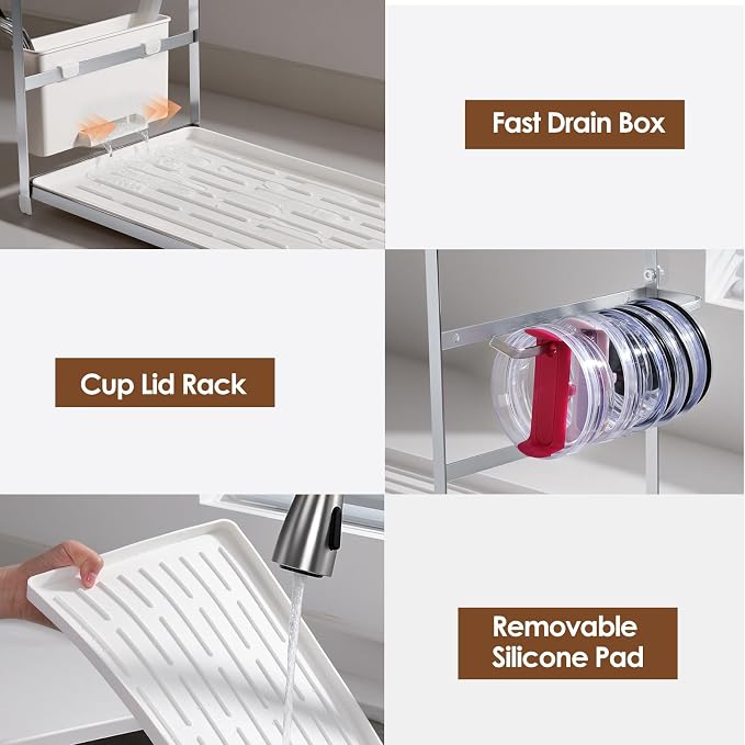 Housolution Water Bottle Organizer Drying Rack - Image 4