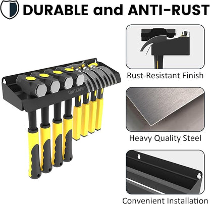 UNITEDPOWER Hammer Holder, Wall Mount Storage Rack Organizer - Image 3