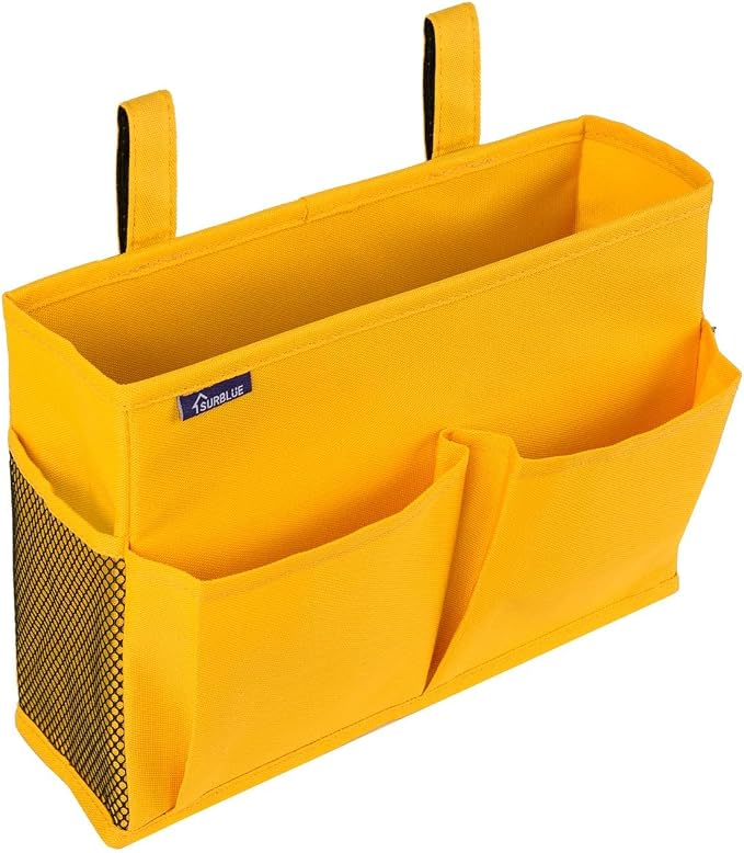 Surblue Bedside Caddy Hanging Bed Organizer Storage Bag Pocket by SURBLUE