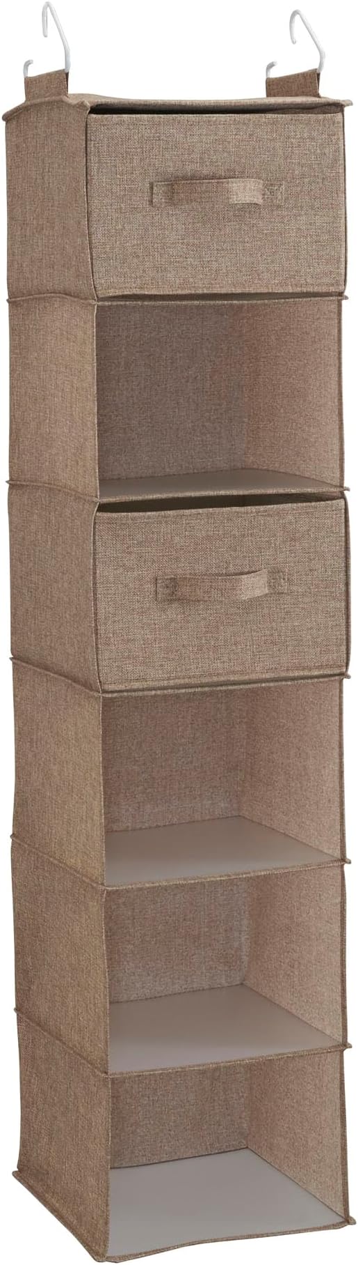 Household Essentials 6 Shelf Hanging Closet Organizer, Hanging Closet Shelf - Image 7