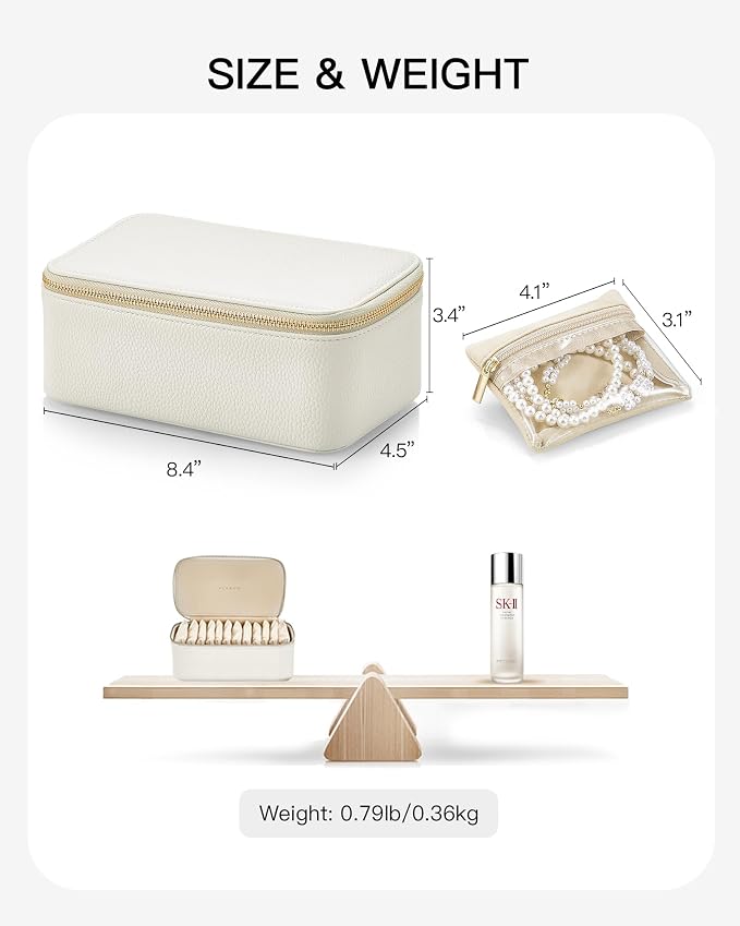 Vlando Travel Jewelry Case, Jewelry Box - Image 4