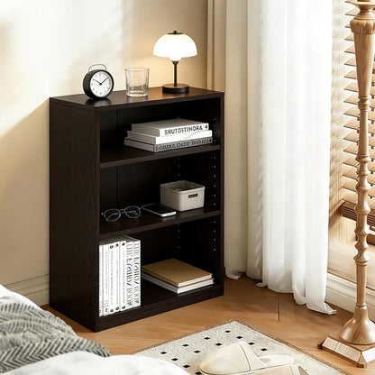 CTESNE【2026 Adjustable Shelves 3-Tier Bookcase, 71 inches, Wooden Open Display - Image 9
