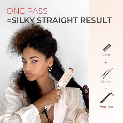 TYMO Ring Hair Straightener Brush – Hair Straightening Iron - Image 3