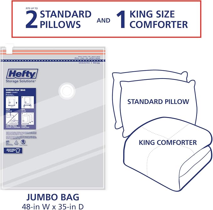 Shrink-Pak Space Bags Vacuum Storage Bags - Image 6