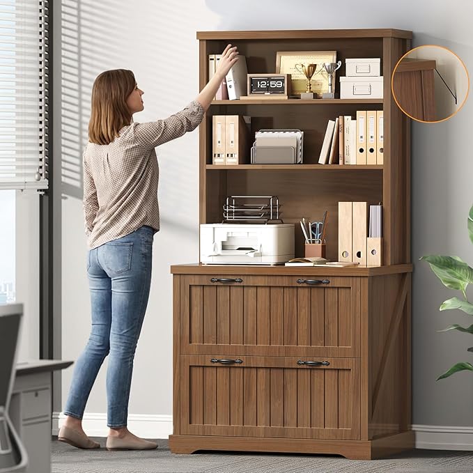 SEDETA Farmhouse File Cabinet - Image 6