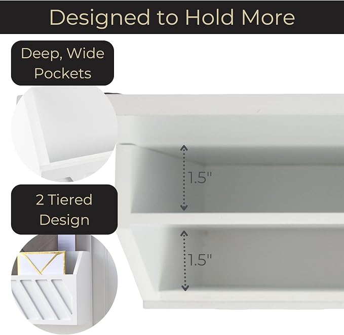 BLU MONACO | Wall Mount Key Holder - Image 3