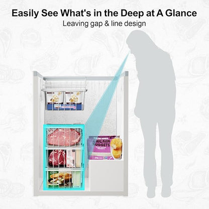 iSPECLE Deep Freezer Organizer Bins - Image 9