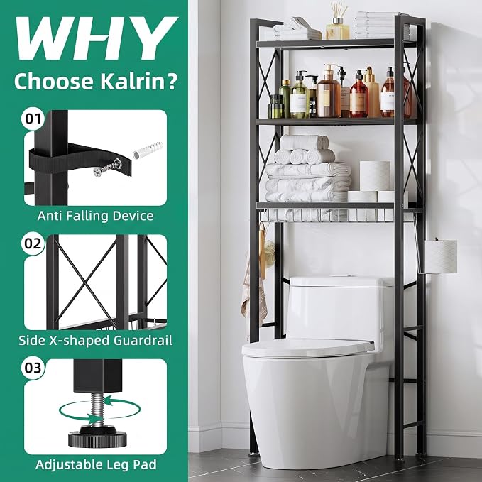 Kalrin Over The Toilet Storage - Image 4