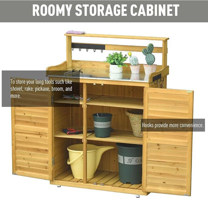 3-Tier Garden Storage Shed - Image 5