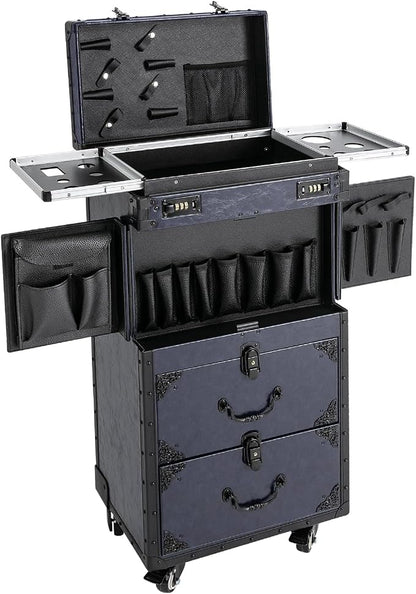Cosmetic Train Case, Makeup Organizer Travel Case by Unknown