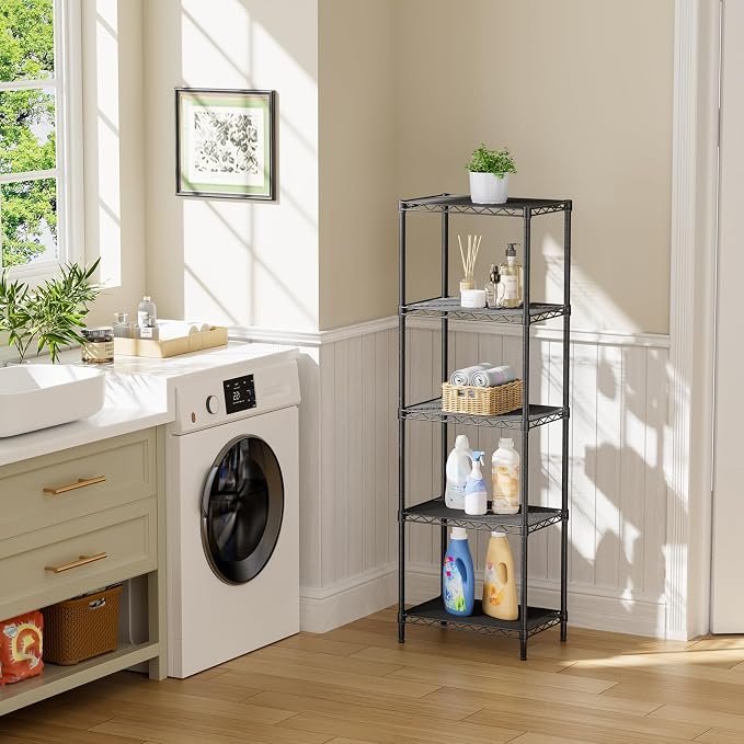 SINGAYE Metal Shelves Wire Shelving：Storage Rack Standing Units Shelf - Image 2