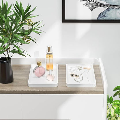 Weenson Bathroom Vanity Trays for Countertop Toiletries Decor Candle Perfume - Image 4