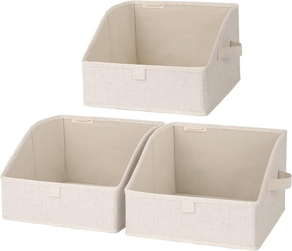 StorageWorks Closet Storage Bins, Trapezoid Organizer Box by StorageWorks