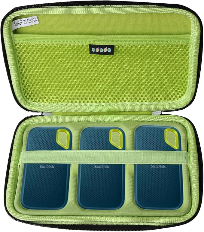 Adada Hard Case for SanDisk 500GB / 250GB / 1TB / 2TB Extreme Portable SSD by adada