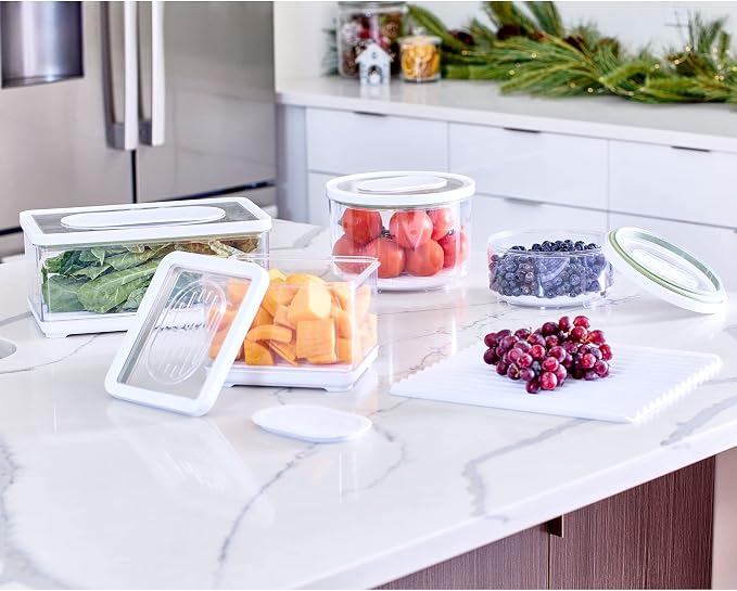 iDesign Small Round Fridge Produce Bin - Image 6