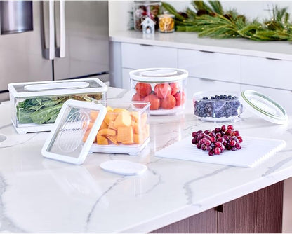 iDesign Small Round Fridge Produce Bin - Image 6