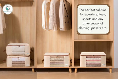 Chaos Cleared Canvas Storage Bags Designer Organizer - Image 8