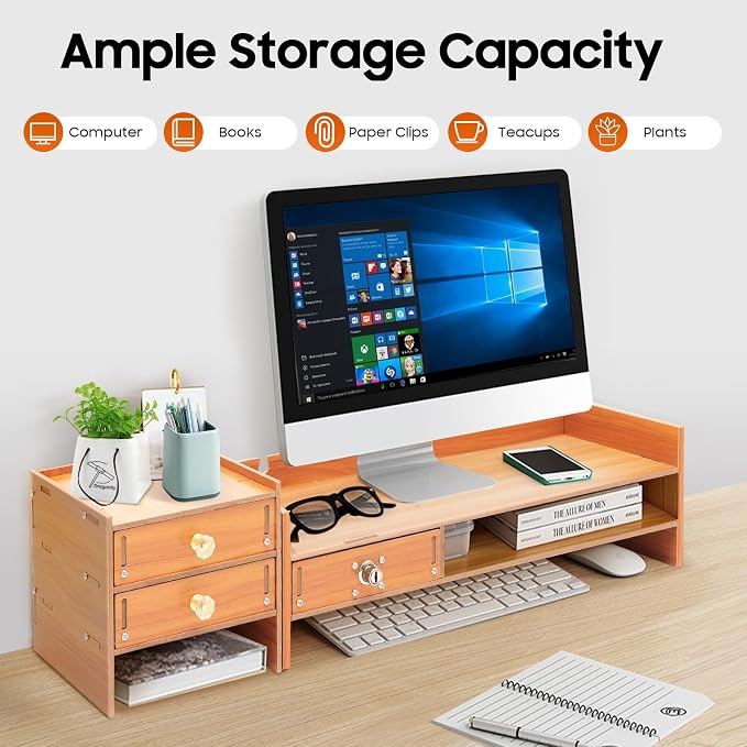 Monitor Stand, Computer Monitor Stand, Computer Rack - Image 2