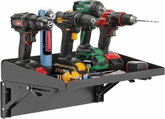 ULIBERMAGNET Magnetic Folding Shelf, 40LBS Heavy Duty Magnetic Mounted Rack by ULIBERMAGNET