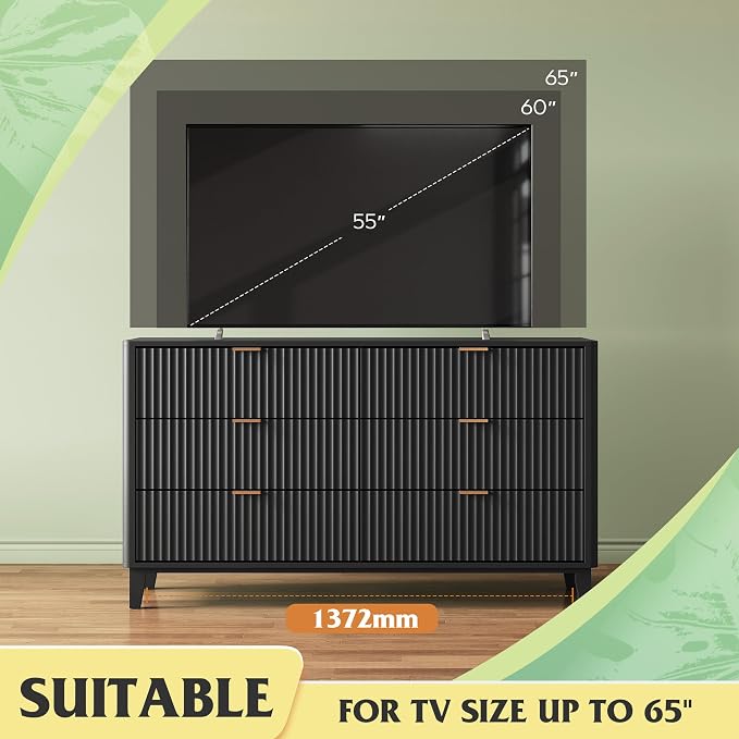 WLIVE Fluted Dresser for Bedroom - Image 5