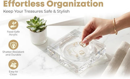 Clear Acrylic Catchall Tray - Image 9