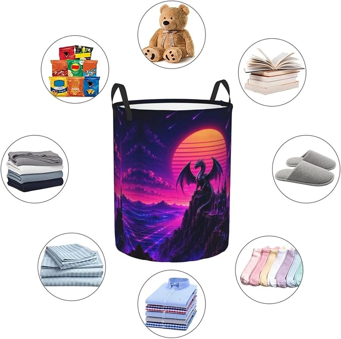 Laundry Basket Dirty Clothes Hamper - Image 5
