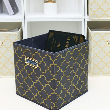 Fabric Cloth Storage Bins, Fabric Cube Organizer - Image 4