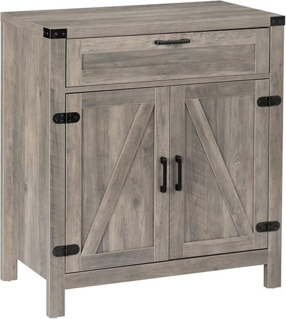 VINGLI Modern Farmhouse Sideboard Buffet Cabinet by VINGLI