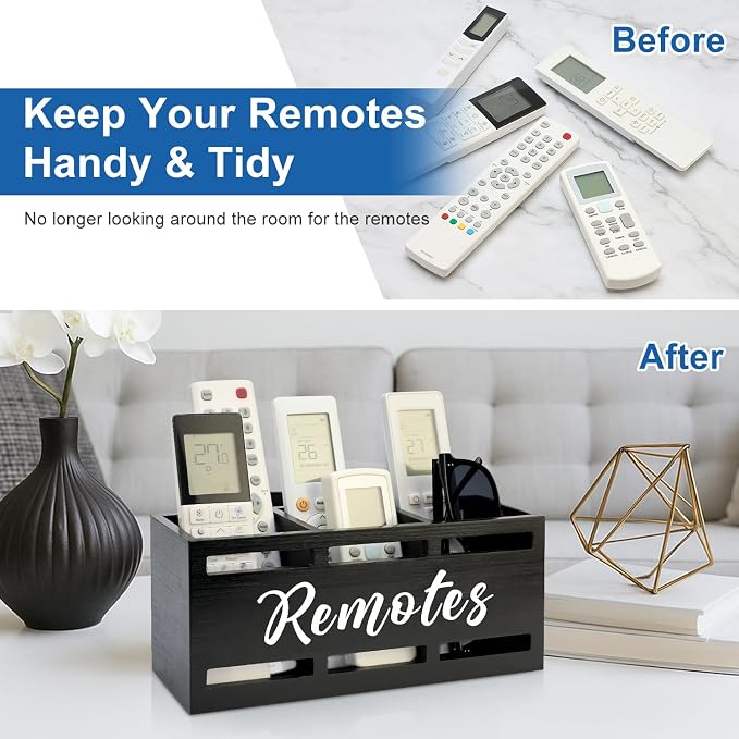 Hilislog TV Remote Holder Wall Mount Remote Control Holders - Image 5