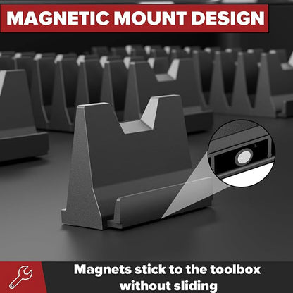 40PCS Magnetic Wrench Organizer Wrench Holder - Image 2