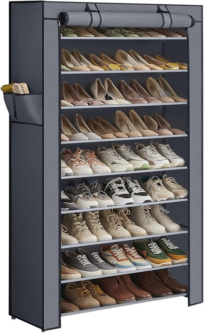 SONGMICS 10-Tier Shoe Rack, Shoe Storage Cabinet by Unknown