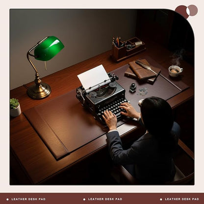 47.2 x 17 Inch Leather Desk Pad Protector - Image 3