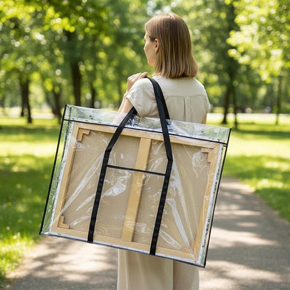 3 Pack Large Poster Storage Bag, 25.6" x 31.5" Bulletin Board Holder, Art PVC - Image 5