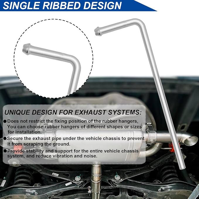 304 Stainless Steel Exhaust Hanger Rod - Image 3